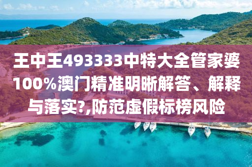王中王493333中特大全管家婆100%澳门精准明晰解答、解释与落实?,防范虚假标榜风险